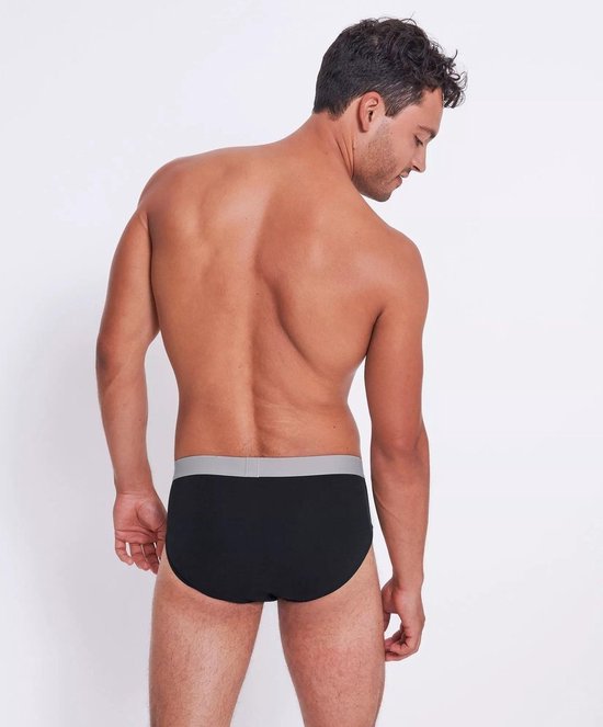 sloggi men GO ABC 2.0 Brief 2P Caleçon pour Homme - Zwart - Taille M
