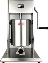 HCB® - Professionele Horeca Churros machine - verticaal - 10 liter - RVS / INOX - Churrosmachine - Churros maker - 37x33x58 cm (BxDxH) - 13 kg