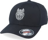 Hatstore- Stylistic Wolf Black Flexfit - Iconic Cap