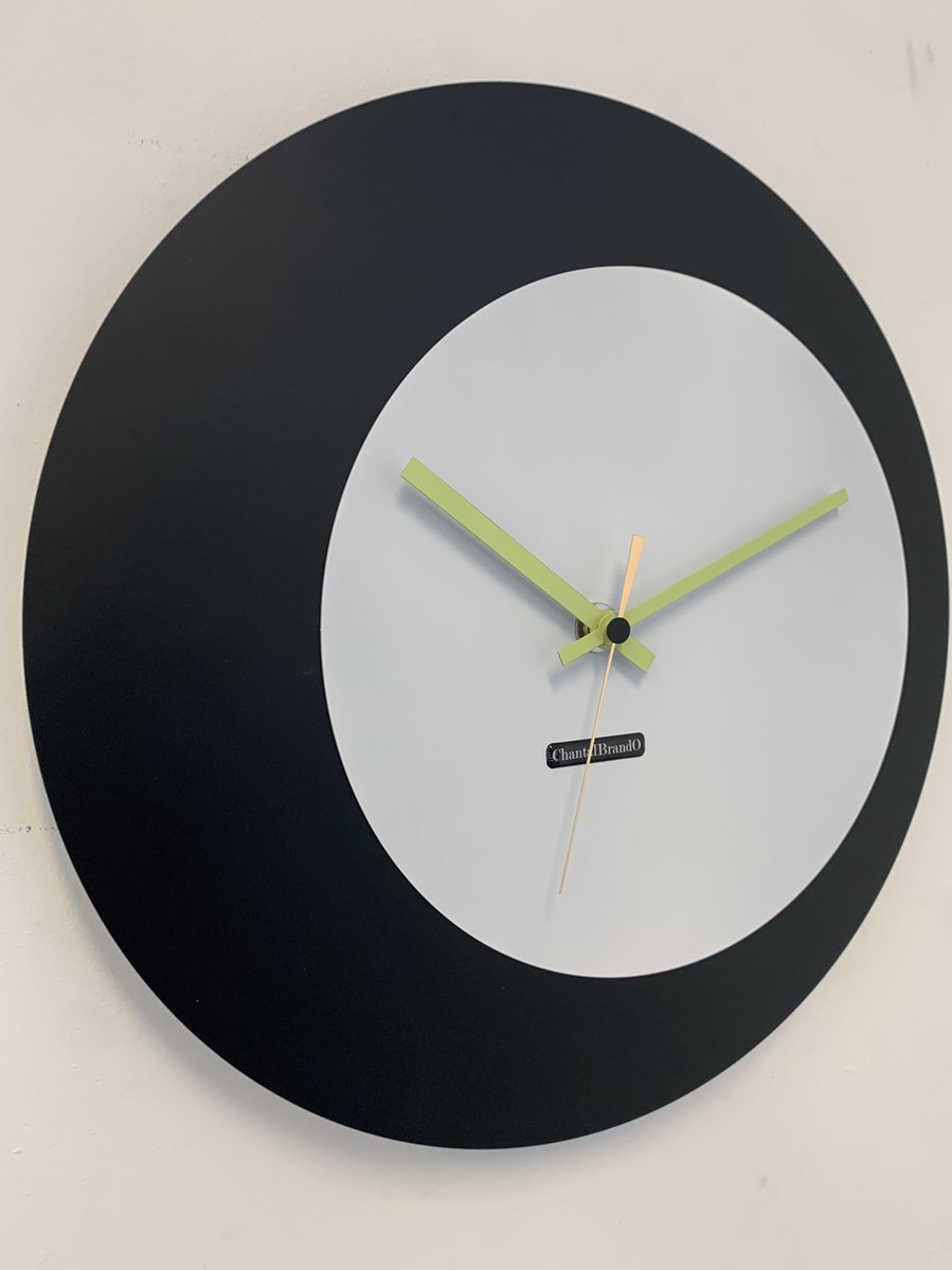 ChantalBrandO wandklok ECLIPS Modern Design
