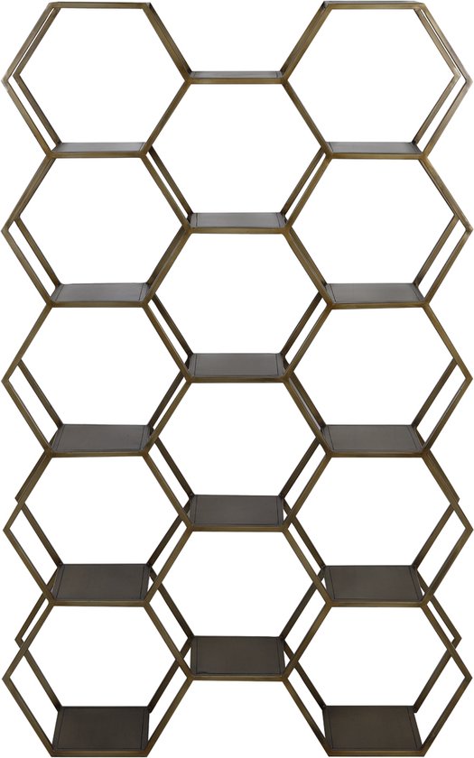 Light & Living Meuble ouvert 100x24.5x179 cm HUAL bronze antique