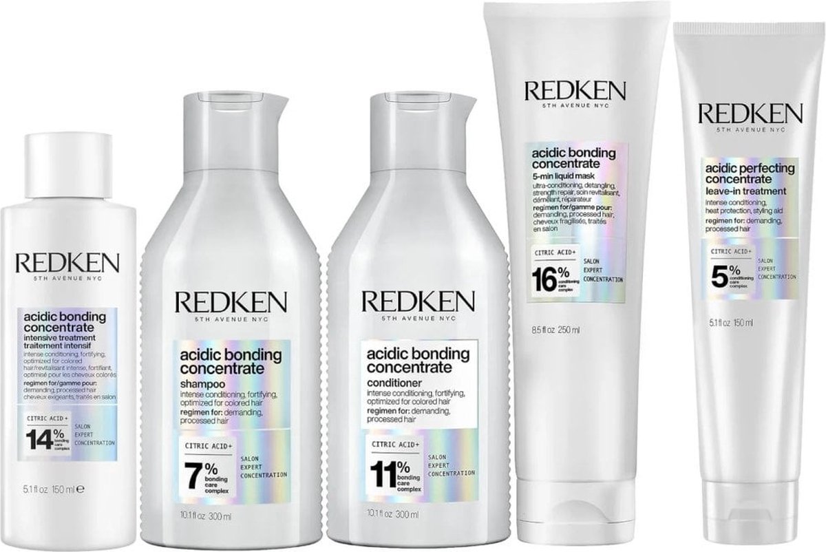Redken - Acidic Bonding Full Routine Set