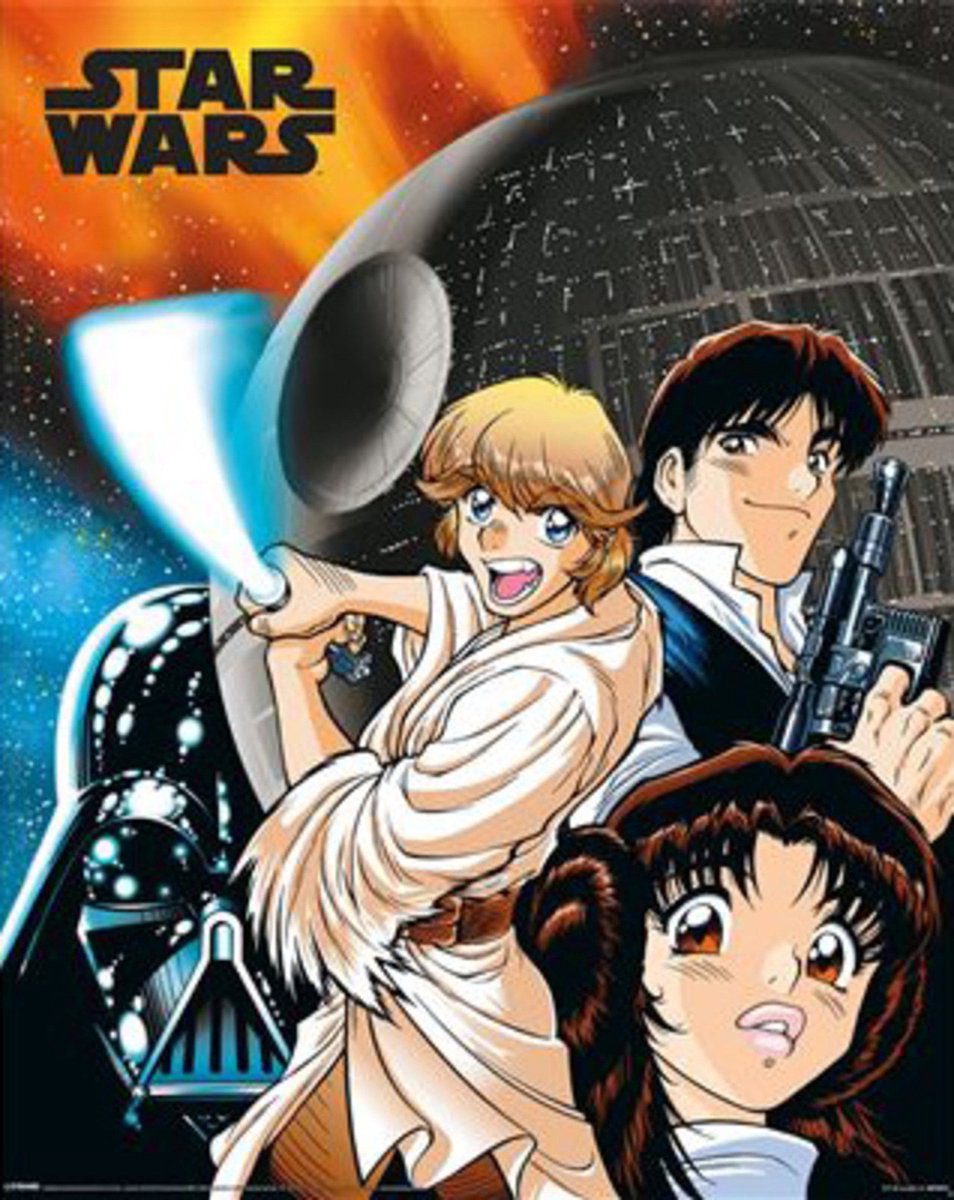 Pyramid Poster Star Wars - Manga Madness 40x50cm Divers