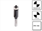 Zwaluwstaartfrees 15° met voorritser, D=14,3 mm, S=8 mm, HW