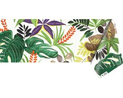 Raved Tafelzeil Jungle  140 cm x  240 cm - Paars - PVC - Afwasbaar