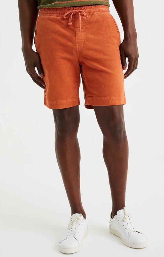 WE Fashion Heren corduroy relaxed fit chinoshort