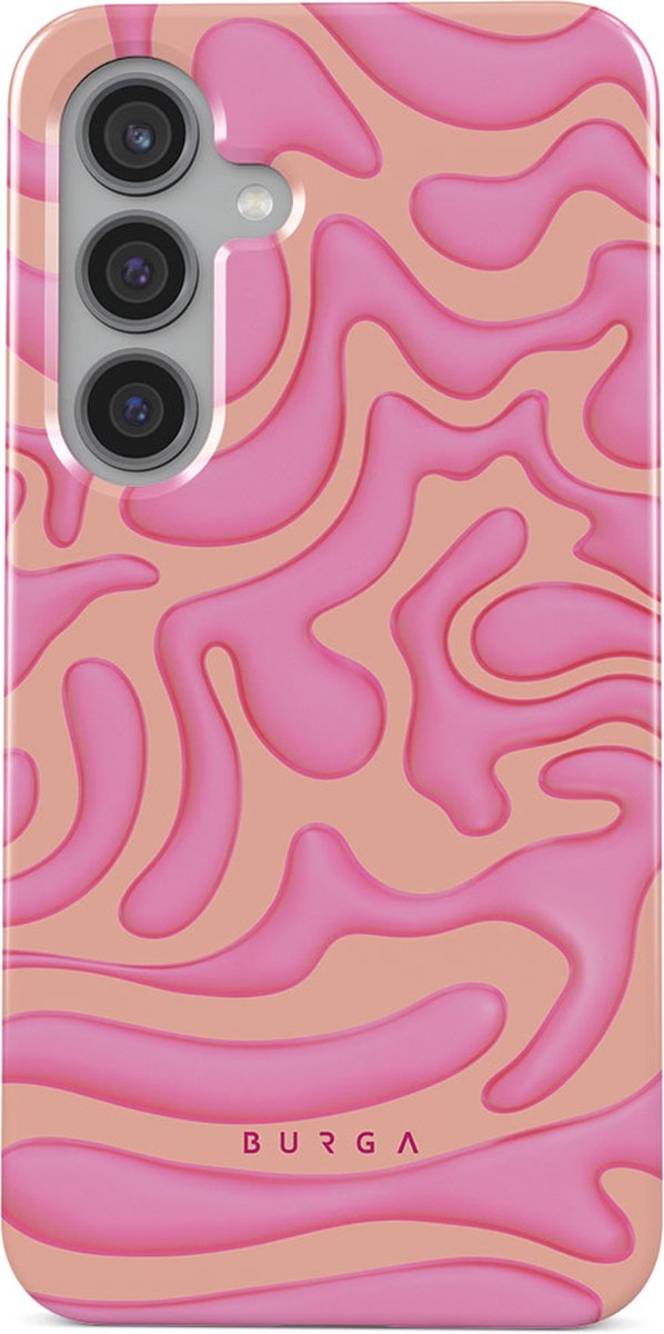 BURGA Telefoonhoesje voor Samsung Galaxy S24 - Schokbestendige Hardcase Hoesje - Popsicle