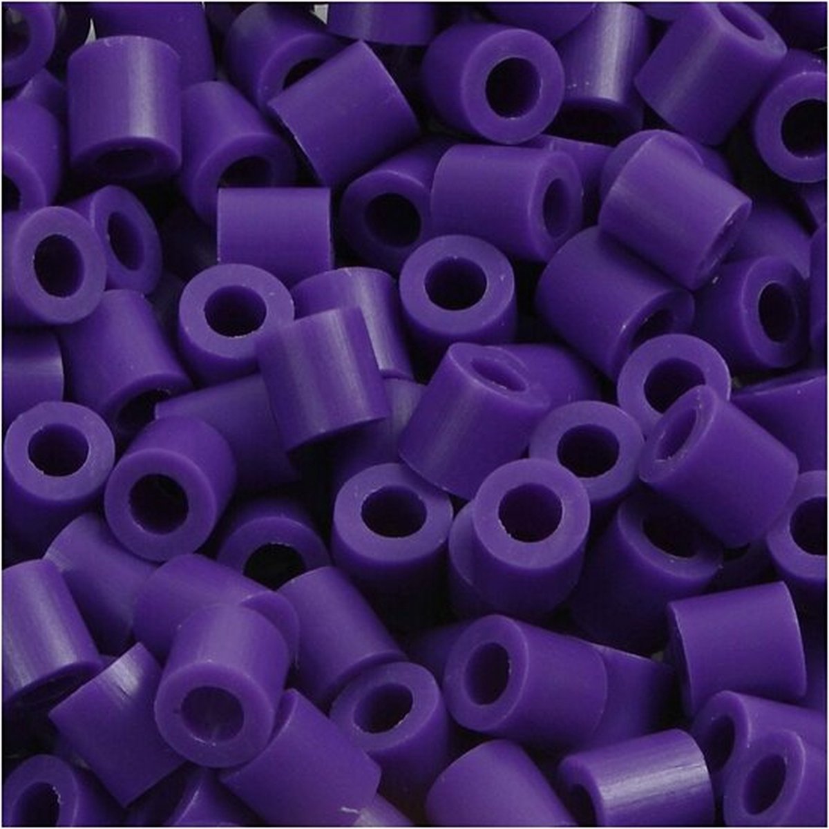 Strijkkralen Nabbi Kralen Voor Onderplaten En Sieraden Donkerpaars (32234) Medium Afm 5x5mm Gatgrootte 2 5 mm 1100 stuks
