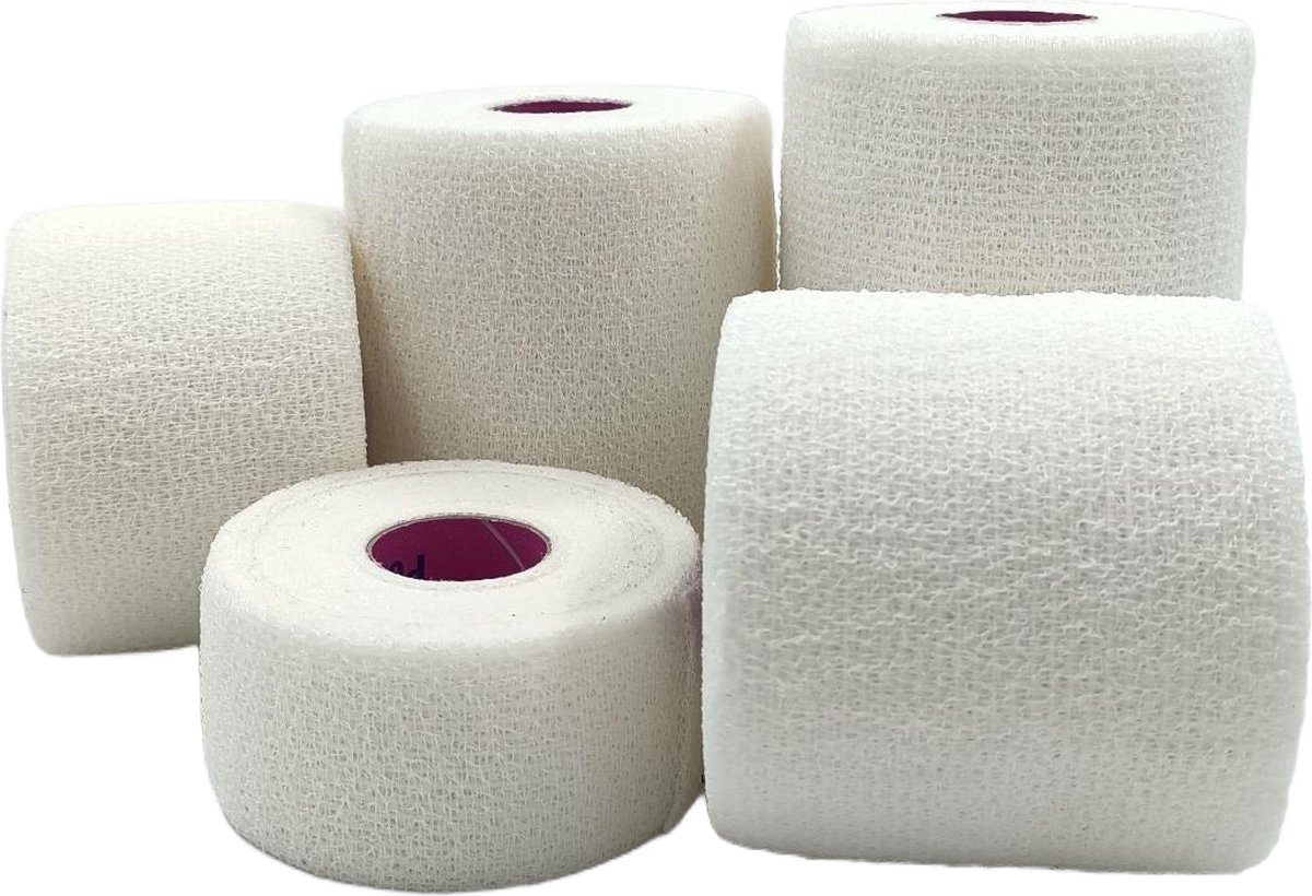 Goedkoopste Hartmann - Witte latexvrije fixatiezwachtel - Peha-haft - 10cm x 4 meter