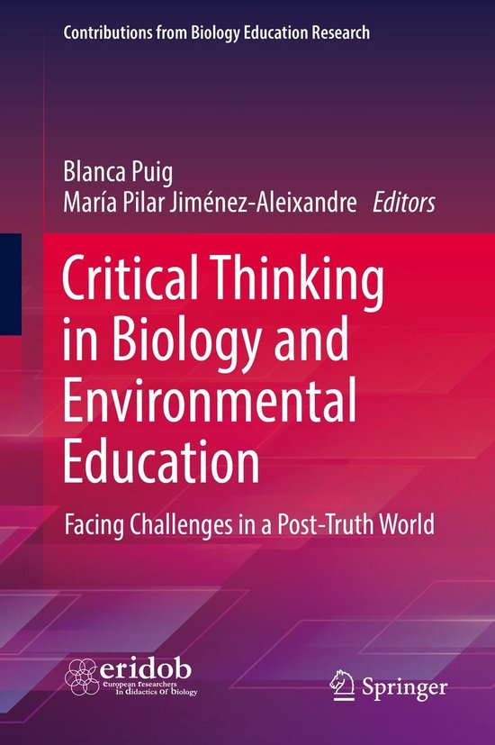 Contributions from Biology Education Research - Critical Thi ... - cover