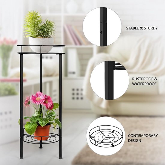 Plantenstandaard Mid Century Metalen Plantenhouder (Pot Niet Inbegrepen