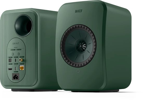 KEF LSX II LT Draadloze HiFi-luidsprekers - Sage Green van KEF — afbeelding 3