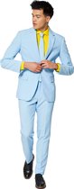 OppoSuits Cool Blue - Mannen Kostuum - Blauw - Feest - Maat 62