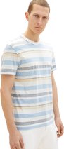 Tom Tailor Men-T-shirt--32029 blue navy-Maat M