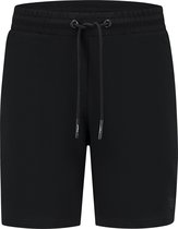 Ballin Amsterdam - Heren Regular fit Shorts Sweat - Black - Maat S