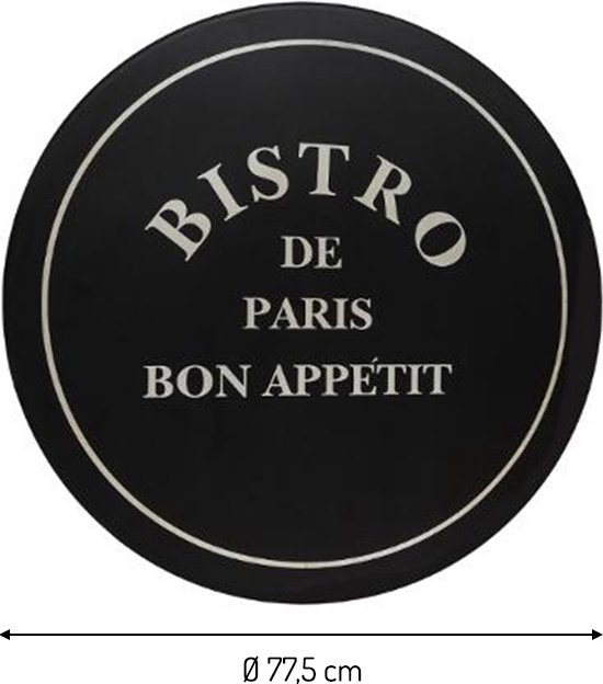 Hoge Tuintafel Met 4 Krukken Russo