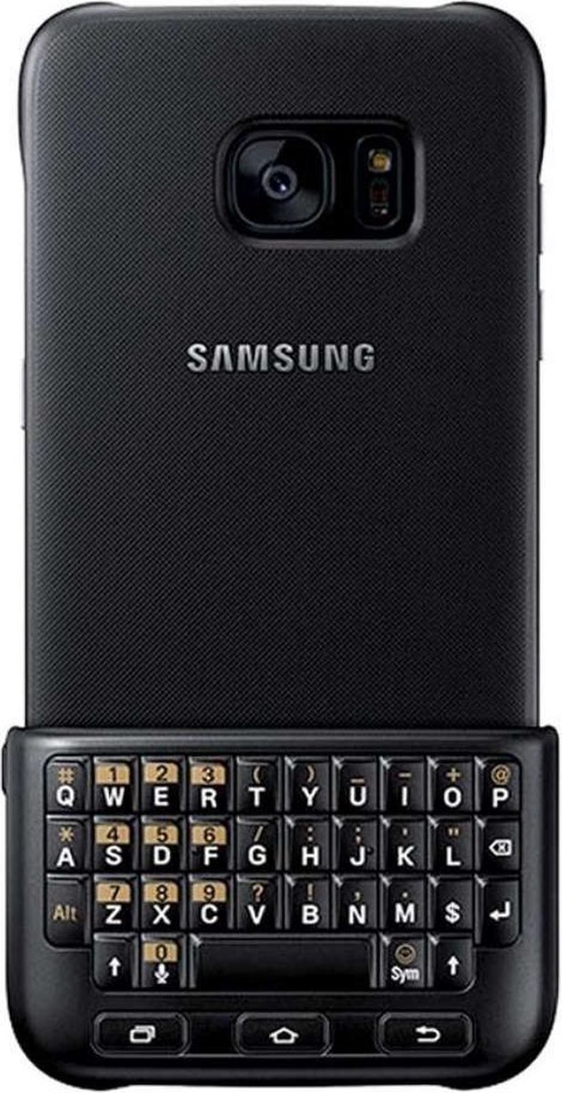 Samsung Galaxy S7 Keyboard Cover - Zwart | bol.com