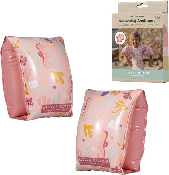 Little Dutch Ocean Dreams Zwembandjes - Roze