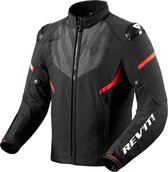 Rev'it! Jacket Hyperspeed 2 H2O Black Neon Red XL - Maat - Jas