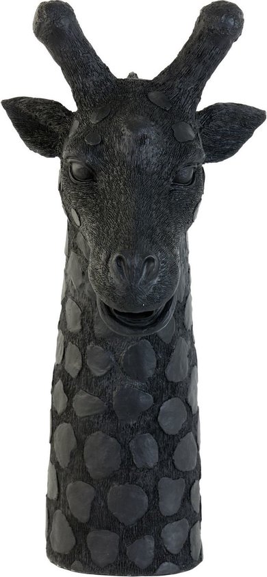 Light & Living - Lampe à poser Girafe – Zwart Mat – 33x20x54 cm -