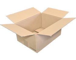 Ace Verpakkingen - Amerikaanse vouwdoos - 305 x 220 x 100mm (A4 formaat) - 25 stuks - kartonnen doos - webshopdoos - verzenddoos - e-commerce - webwinkeldoos - geschikt voor PostNL / DPD / DHL