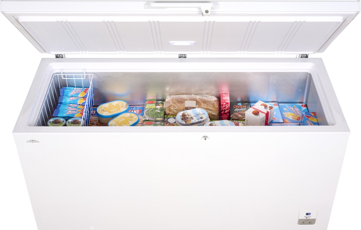 Bol.com Everglades EVFR5205 - Vrieskist - 500 Liter - E Klasse - Digitaal - Wit - 5 jaar Garantie aanbieding
