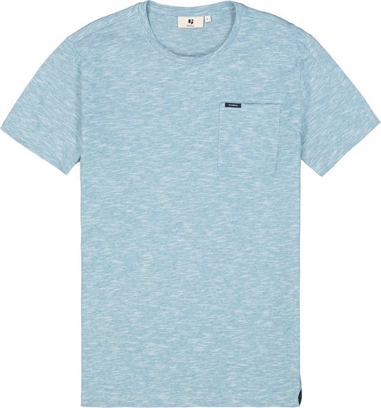 Garcia T-shirt T Shirt Z1100 8918 Light Teal Mannen Maat - L