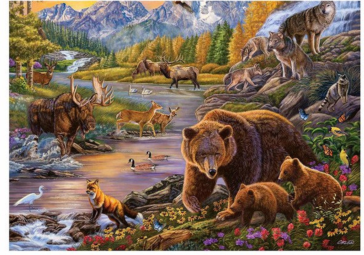 Ravensburger puzzel Wildernis - Legpuzzel - 500 stukjes — afbeelding 5