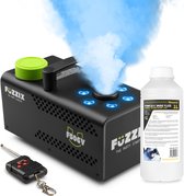 Verticale Party Rookmachine -Fuzzix F506V - Incl. 1L rookvloeistof - Met 6 RGB LED’s en draadloze afstandsbediening