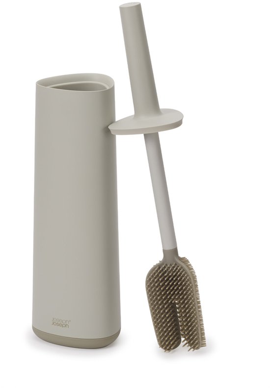 Joseph Joseph Flex™ 360 Toiletborstel - Ecru - 360 graden reiniging