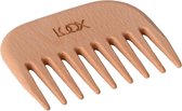 Luqx Wooden Comb (Coarse Tooth Curling Comb, Highlight Comb, Finger Styler, Hair Comb, Afro Comb, Made of Wood)