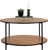 Table basse House Nordic / Ronde - Naturel - Chêne - Ø80cm - Table Vita