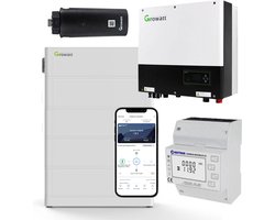 Growatt SPH5000TL3-BH-UP 5kW Hybride Omvormer Met 10,2 KWh Thuisbatterij