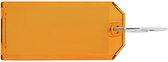 CombiCraft Plexiglas sleutellabels met 2-zijdig venster 75x31mm oranje - 10 stuks