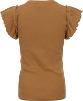 LOOXS Little 2412-7454-563 T-shirt Filles - Taille 92 - Marron en 95% Cotton 5% élasthanne