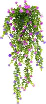 2 pièces fleurs artificielles fleurs suspendues plantes artificielles suspendues plant de lierre pour décoration de mariage décoration murale (multicolore)