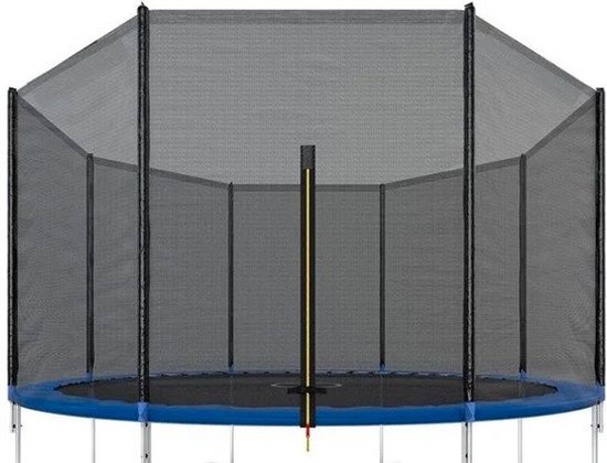 Viking Sports - Veiligheidsnet trampoline - 244 cm - buitenzijde - geschikt voor 6 palen