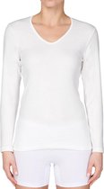 Beeren Thermo chemise femme manches longues laine blanc taille L.