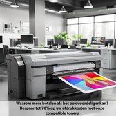 Huismerk Toner voor Lexmark C500 X502 geel