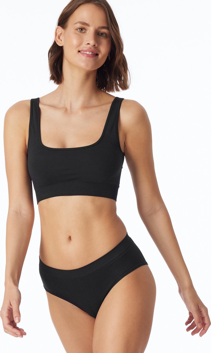 Schiesser Bustier - Dames - Bustiers zwart