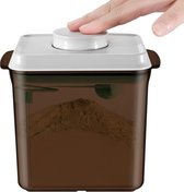 luchtdichte voedselopslagcontainersets, pop-up voedselcontainers met deksels, stapelbare formulecontainers voor rijst, koffie, meel, suiker, ontbijtgranen (1700 ml (anti-UV))