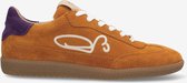 Fred De La Bretoniere Sneaker Pearl Sign Burnt Orange - Maat 39