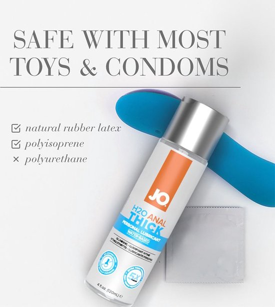 System JO - H2O Anal Thick Glijmiddel - 240 ml