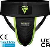 RDX Sports H1+ Kruisbeschermer met Gel Cup - Zwart - Maat: M