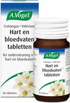 A.Vogel Crataegus + Valeriaan tabletten - Bevat valeriaan ter ondersteuning van hart en bloedvaten.* - 80 st