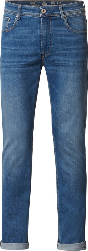 Petrol Industries - Heren Russel regular tapered fit jeans jeans - Blauw - Maat 38