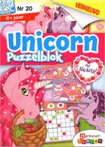 Denksport voor kids! Unicorn Puzzelblok - 20 2024