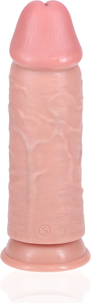 Goedkoopste Extra Thick Straight without Balls 23 cm - Beige