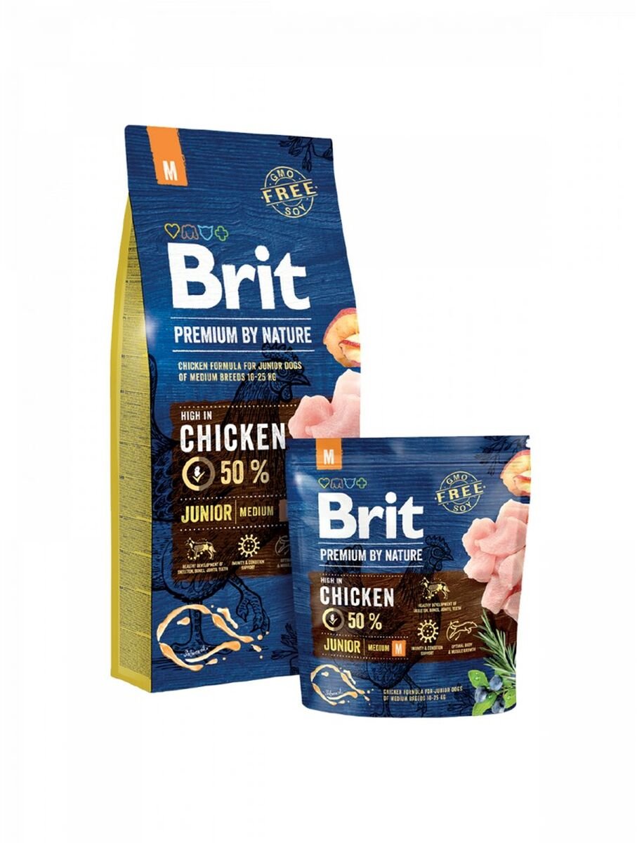 Brit Brit Premium by nature Junior M 3 kg