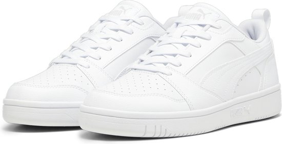 PUMA Rebound v6 Low Unisex Sneakers - PUMA White-Cool Light Gray - Maat 42